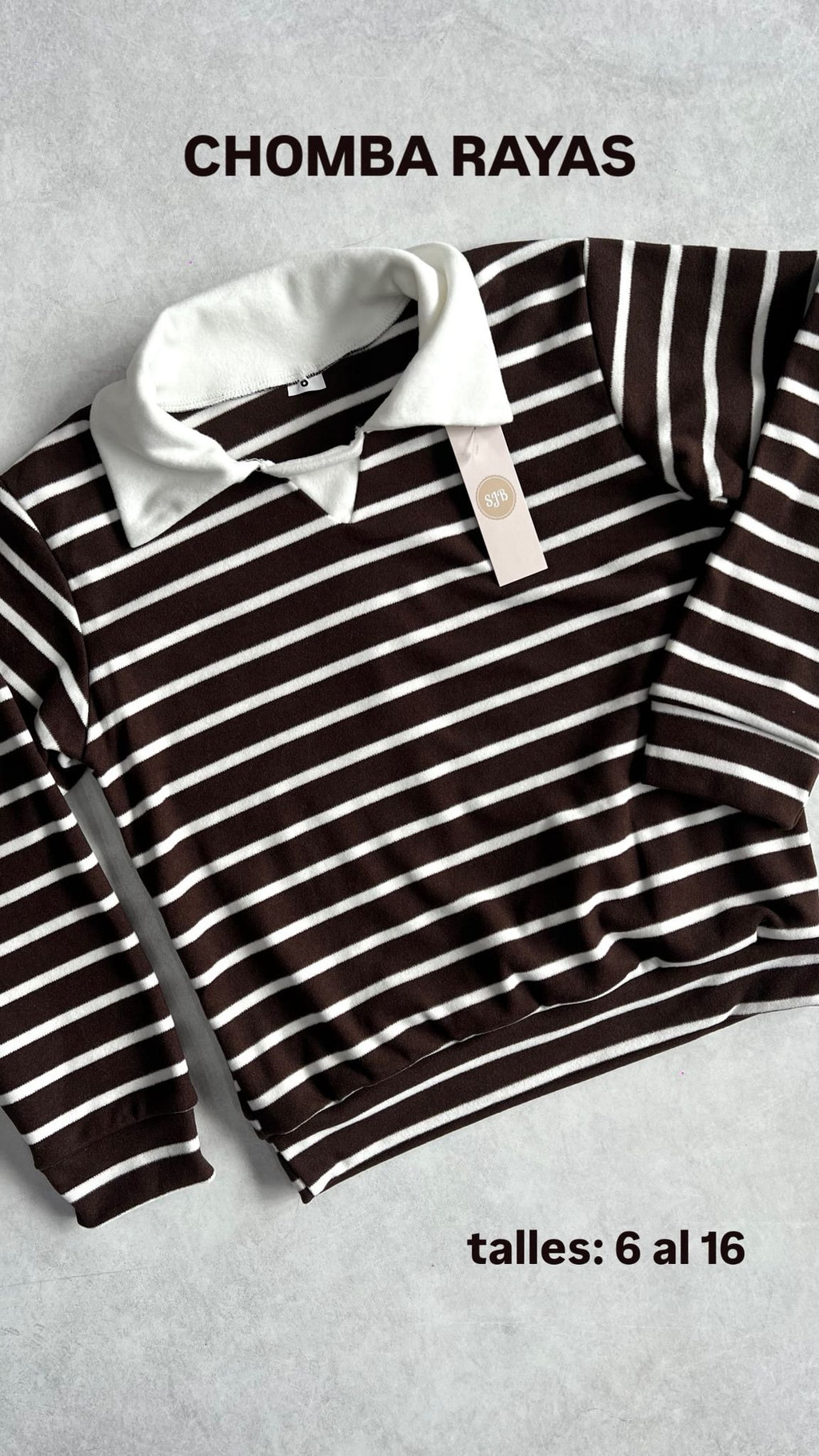 REMERA CHOMBA A RAYAS