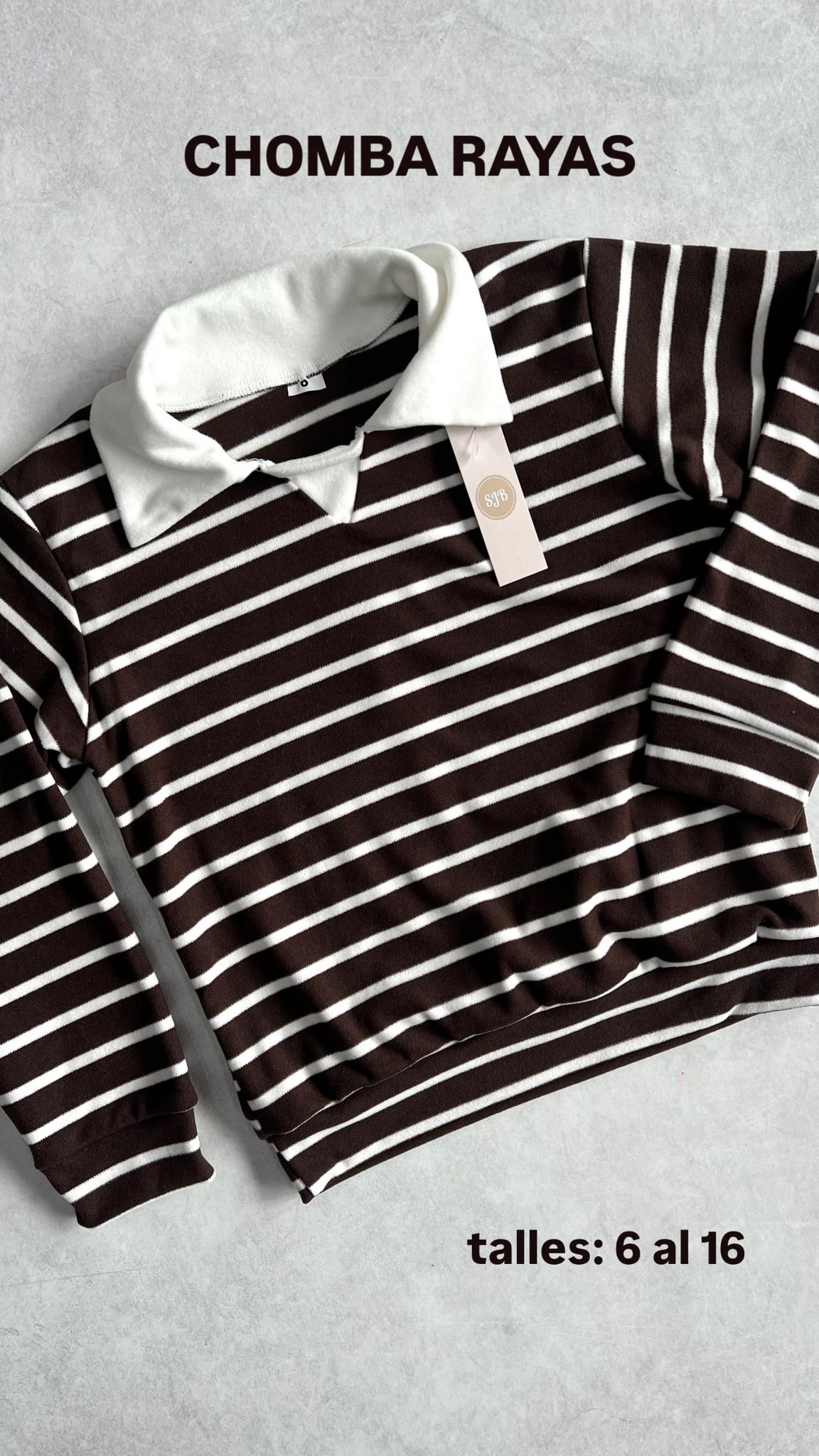 REMERA CHOMBA A RAYAS