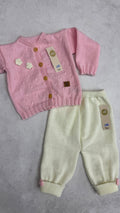 CONJUNTO TEJIDO FLORES