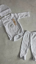 CONJUNTO BODY, PELELE Y GORRITA