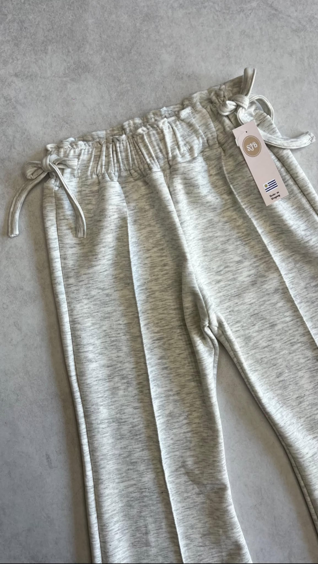 PANTALÓN MOÑAS CINTURA