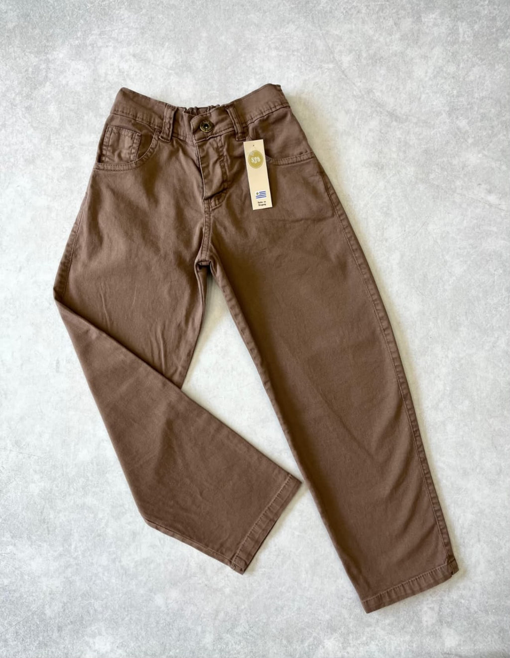 PANTALÓN DE GABARDINA RELAXED