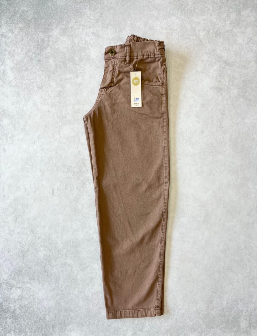 PANTALÓN DE GABARDINA RELAXED