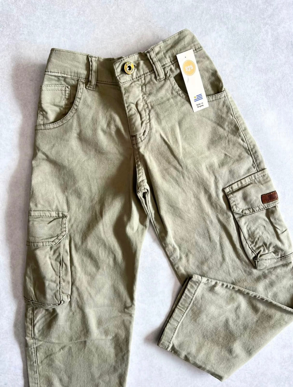 PANTALÓN CARGO GABARDINA PLUS