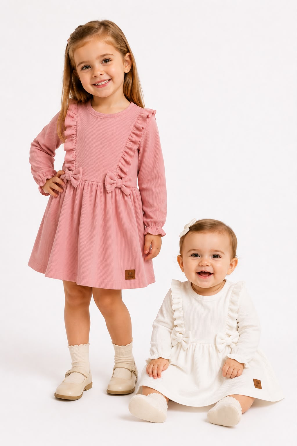 VESTIDO MOÑAS BABY