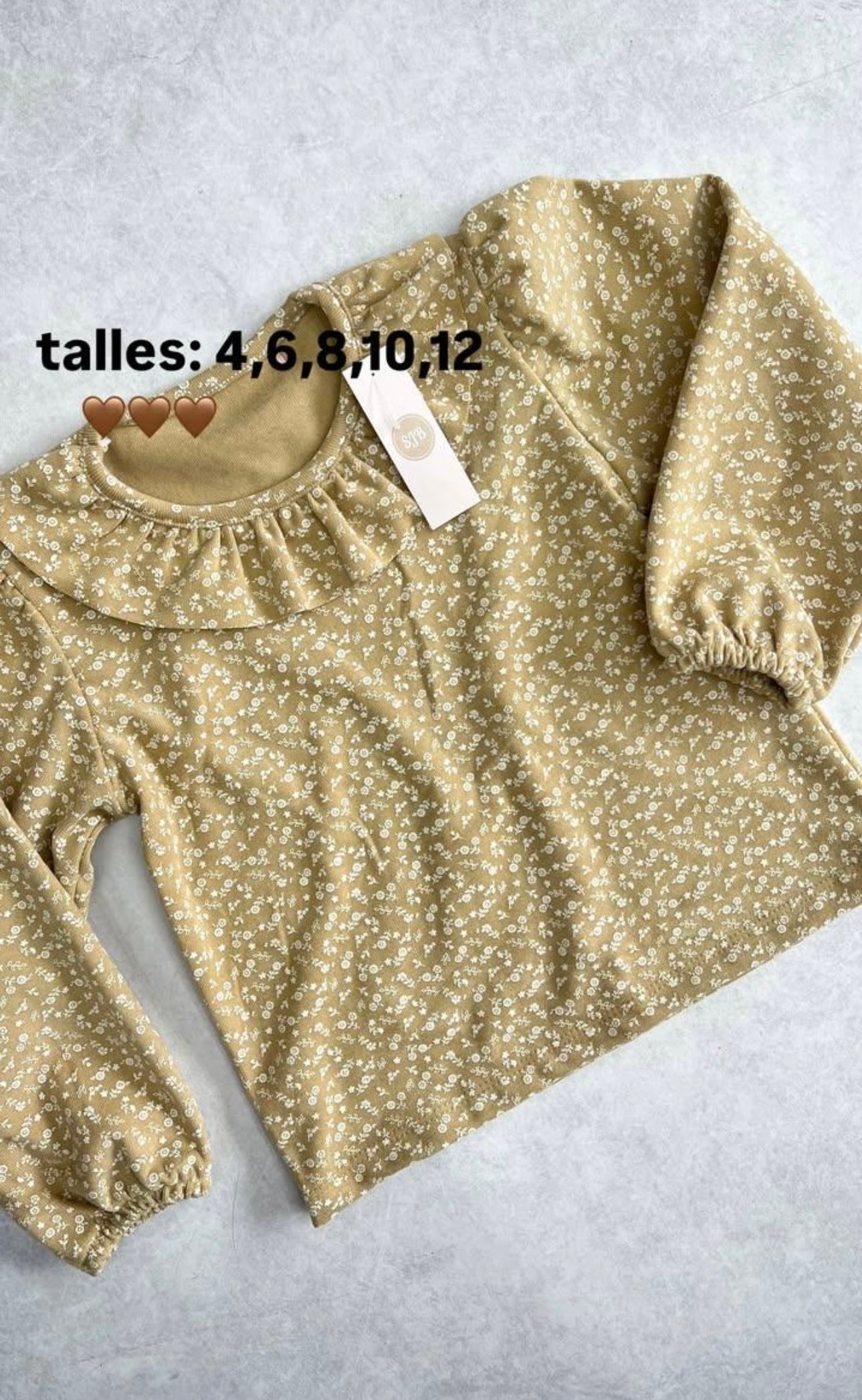BLUSA CON CUELLO GARDENIA