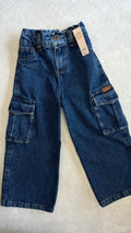 JEAN WIDE LEG CARGO