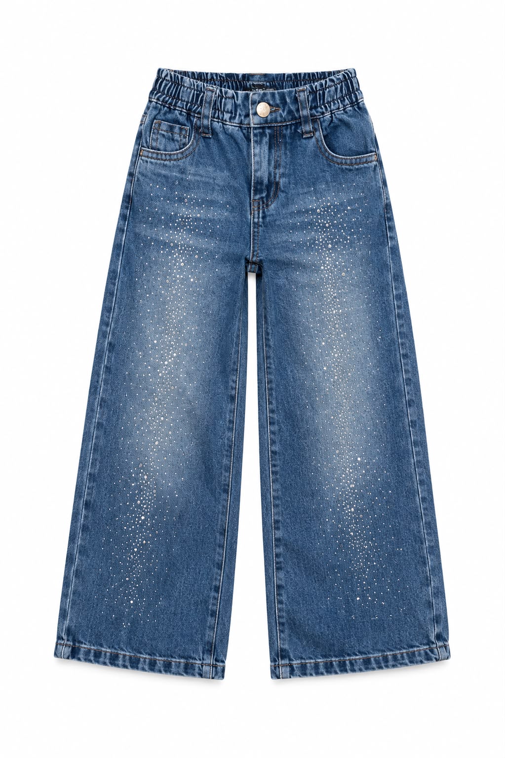 JEAN WIDE LEG BRILLOS GLOW