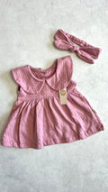 VESTIDO MOTITAS CON VINCHA