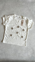 REMERA MANGA CORTA MARGARITAS