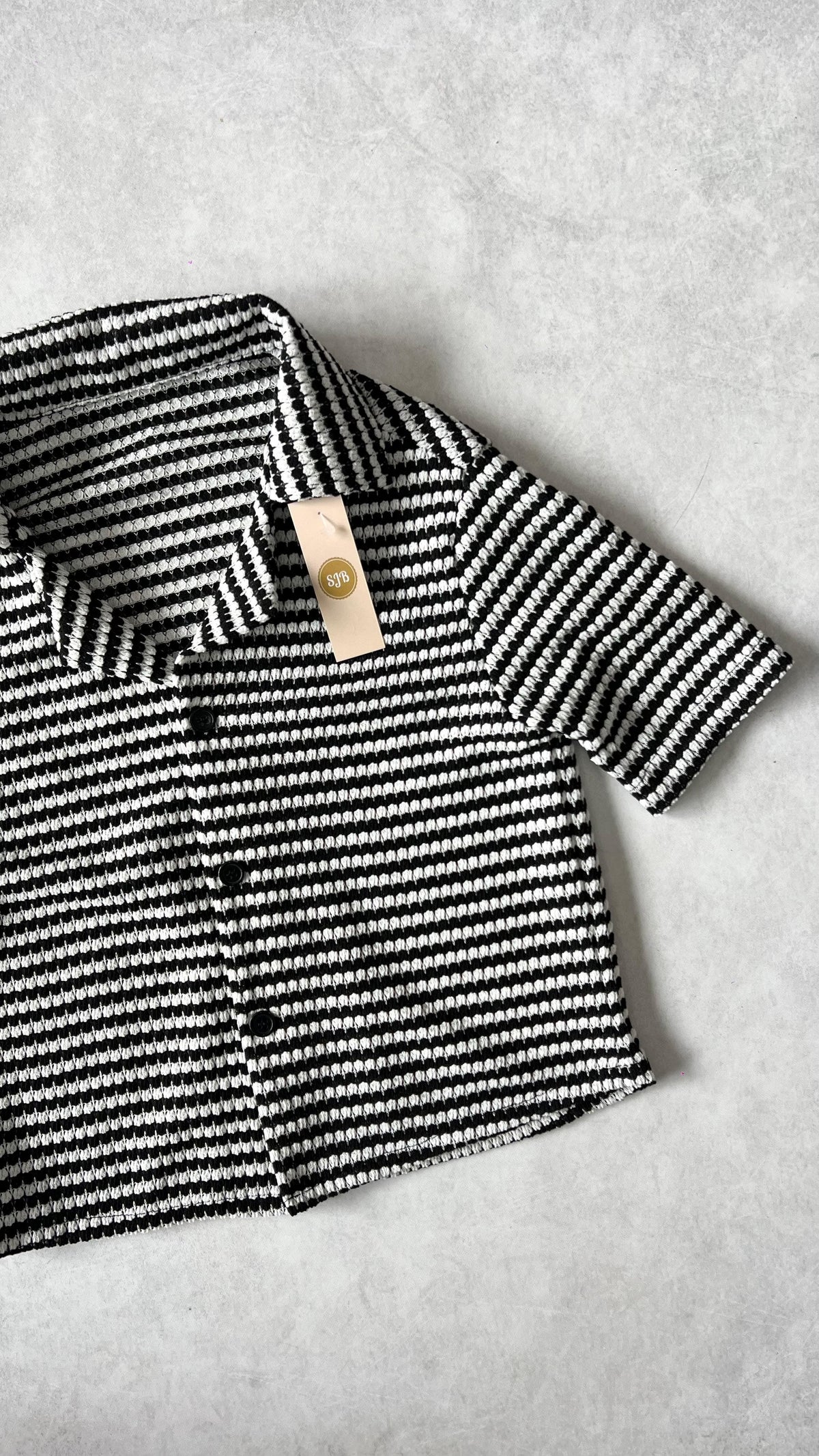 CAMISA OVER TEJIDA