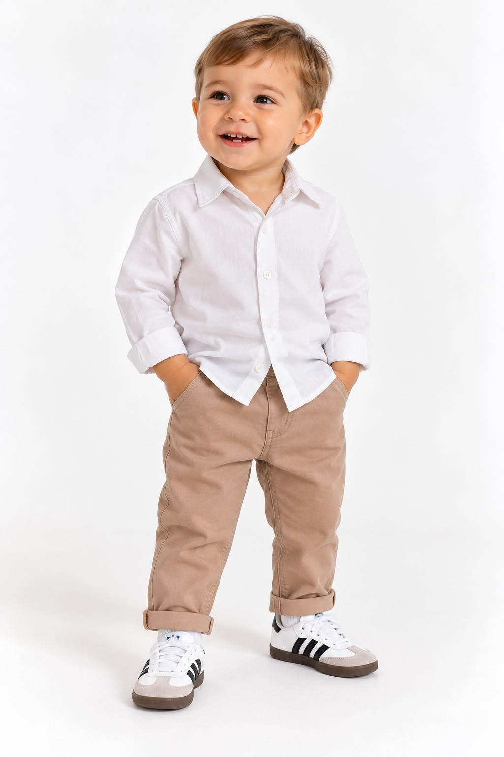 CAMISA CLÁSICA CON CUELLO