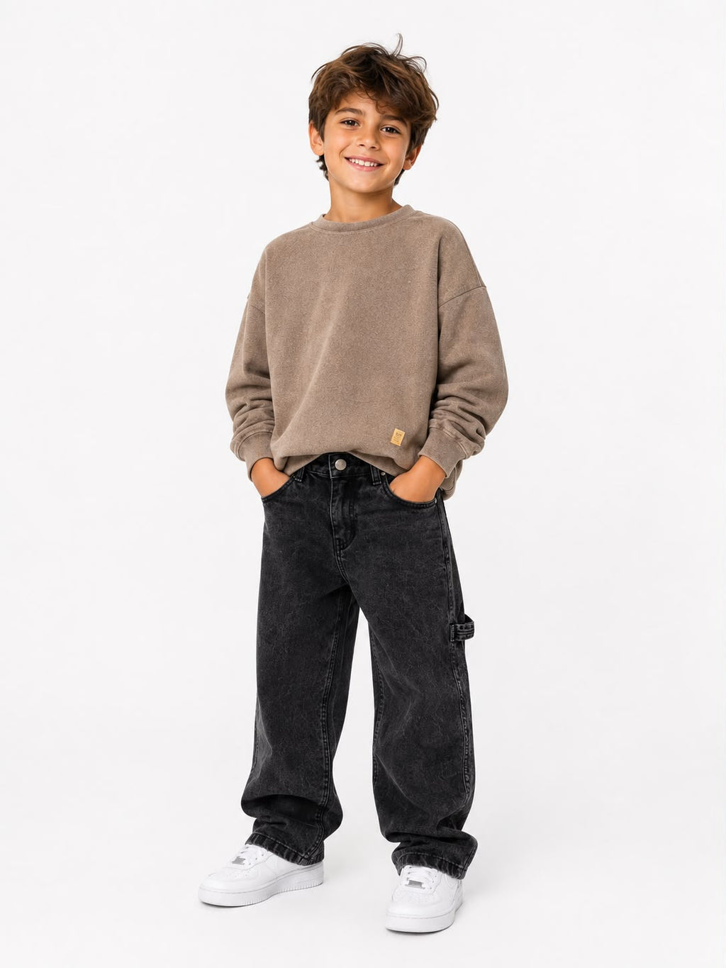 JEAN BAGGY BLACK