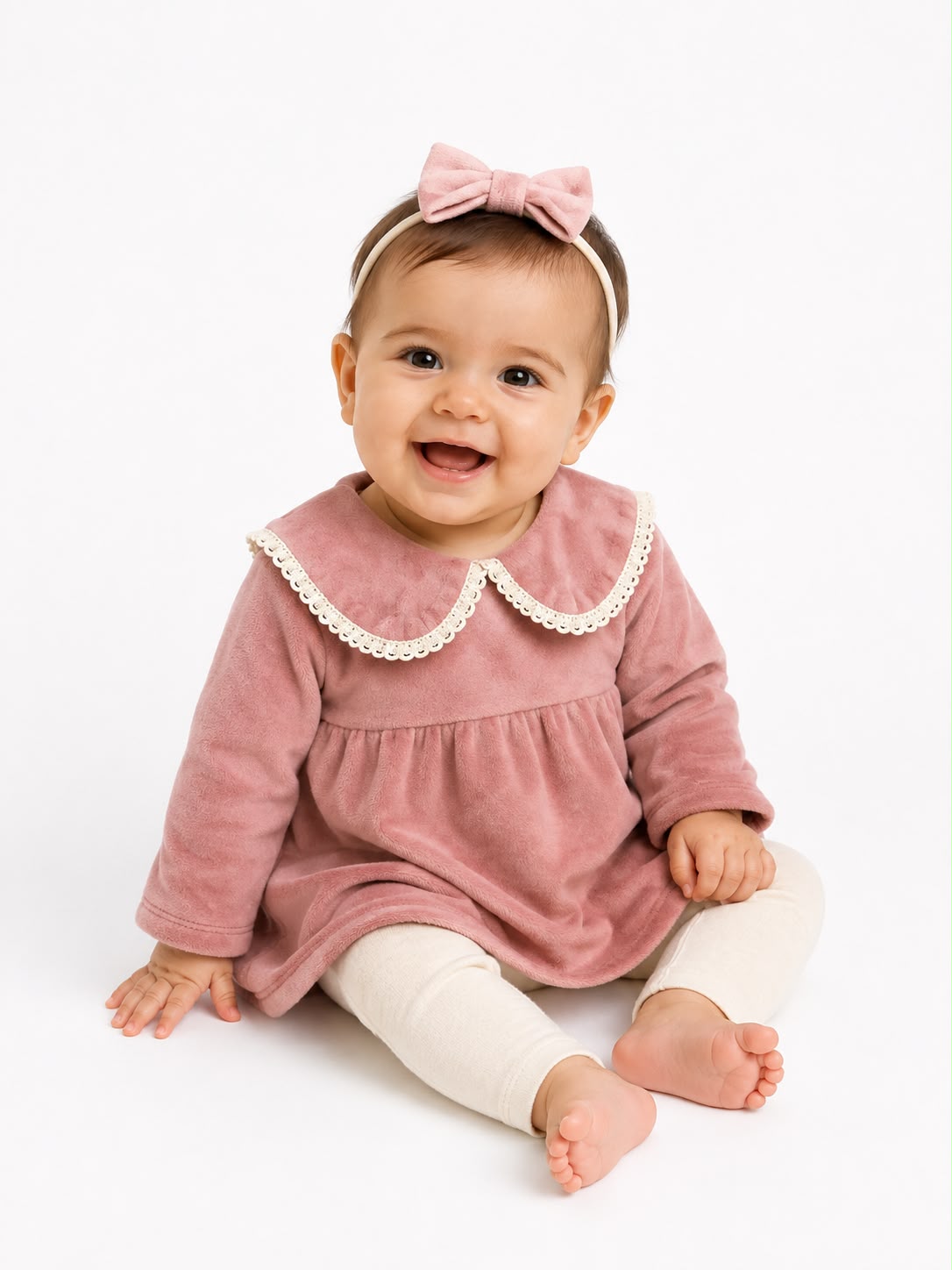 CONJUNTO PLUSH VESTIDO Y CALZA