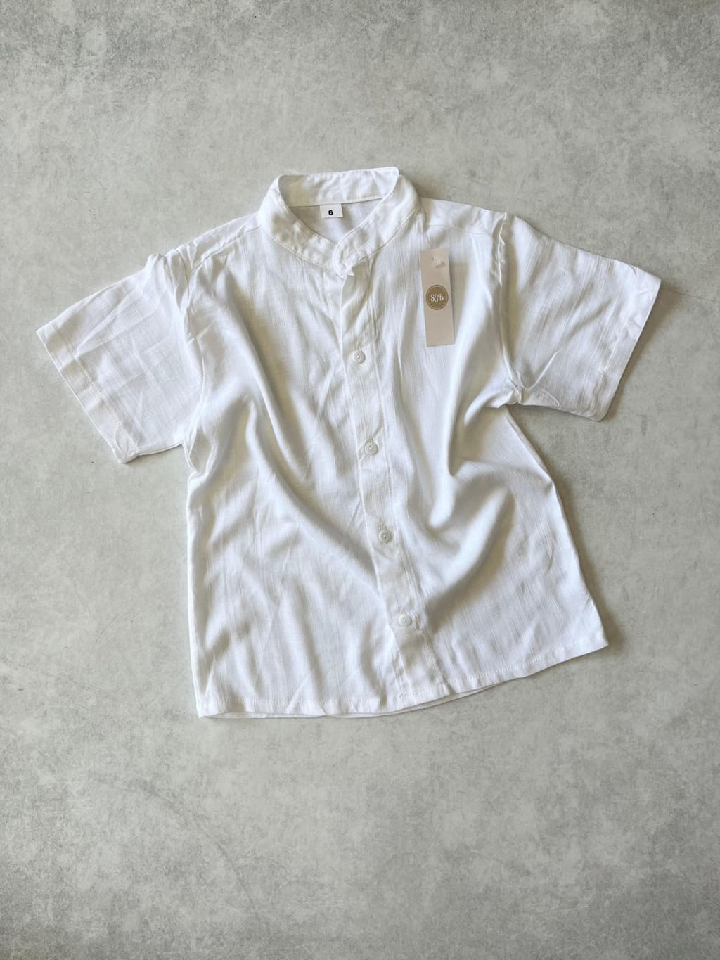 CAMISA CUELLO MAO MANGA CORTA