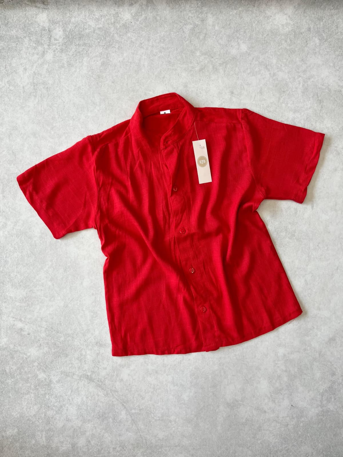 CAMISA CUELLO MAO MANGA CORTA