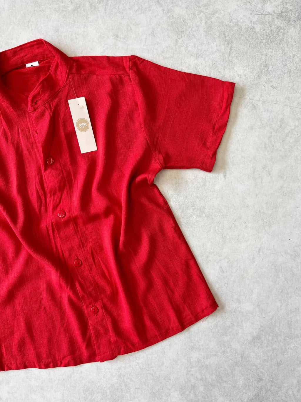 CAMISA CUELLO MAO MANGA CORTA